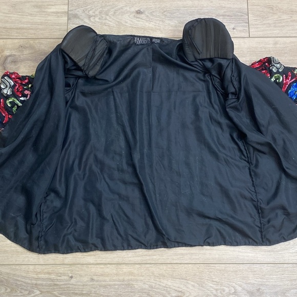 Vintage Jakelin Designs Sequin Silk Jacket - Picture 12 of 16